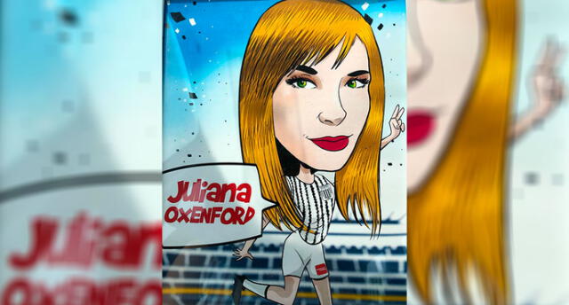 ¿Juliana Oxenford será la presentadora de la Noche Blanquiazul? [VIDEO]