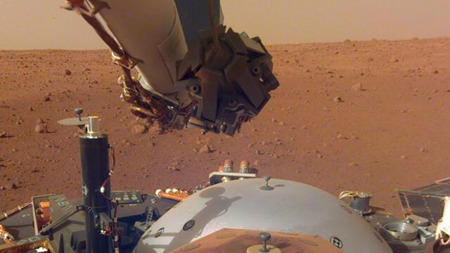 NASA graba por primera vez el sonido del viento de Marte con la sonda InSight [VIDEO]