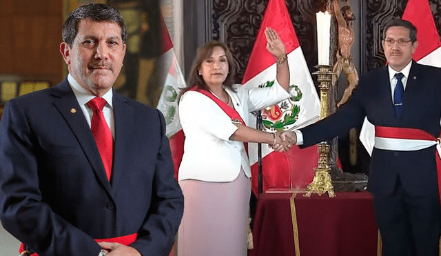 Jorge Luis Chávez Cresta es el nuevo ministro de Defensa de Dina Boluarte. Foto: composición La República/Facebook/TV Perú