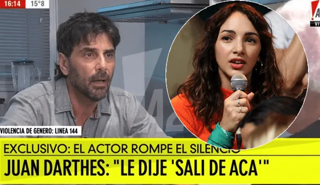 Juan Darthés ataca a Thelma Fardin: “Ella se me insinúo, me quiso dar un beso” 