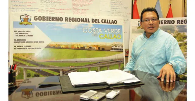 Félix Moreno vuelve a ser gobernador del Callao