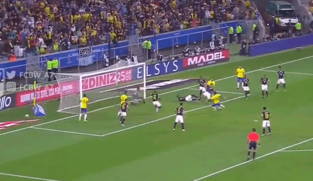 Brasil vs. Ecuador: Paulinho rompió la defensa del ‘Tri’ con potente remate [VIDEO]