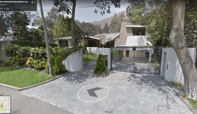 Google Maps: esta es la casa que alquiló Alberto Fujimori en La Molina