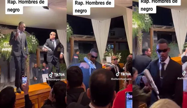 El video publicado en TikTok tiene miles de vistas y cientos de comentarios. Foto: captura de TikTok / @willsmithperuano