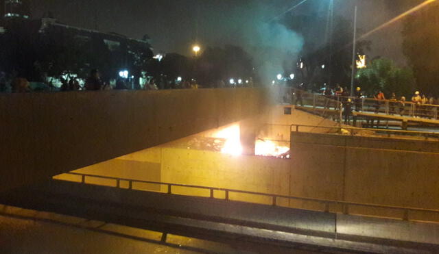 Metropolitano: Reportan incendio en la Estación Central [FOTOS] 