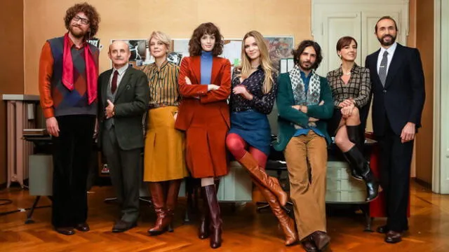 El reparto de actores de la serie Made in Italy. (Foto: Medium)
