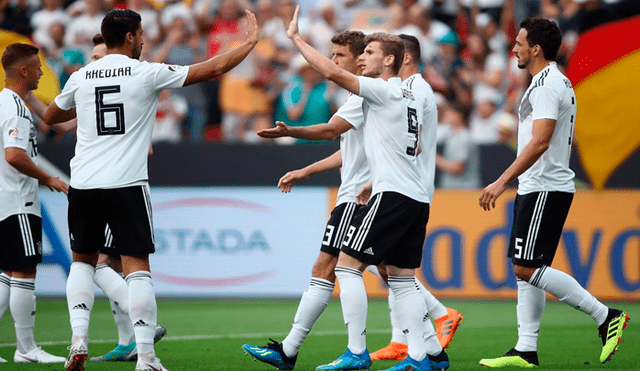 Alemania le ganó por 2-1 a Arabia Saudita y llega listo a Rusia 2018