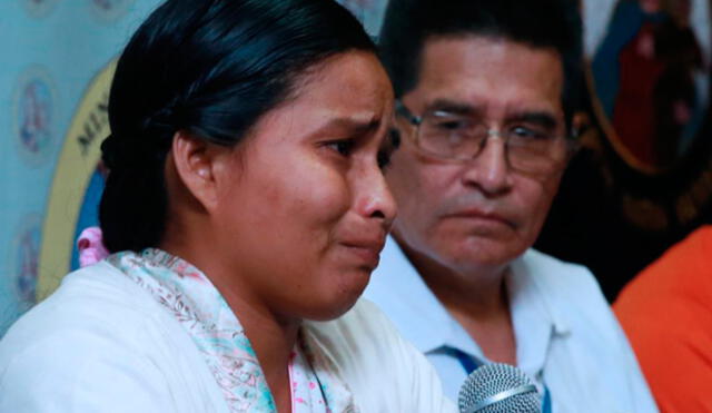 Evangelina Chamorro pide ser reubicada en un terreno seguro tras huaico