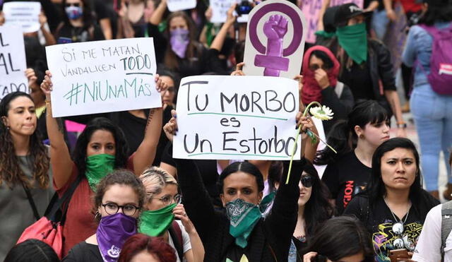 Hoy se llevan a cabo diferentes manifestaciones en contra del feminicidio de Ingrid Escamilla. (Foto: El Heraldo de México)