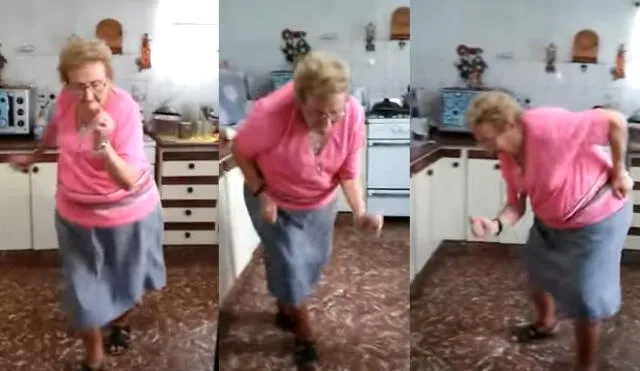YouTube: anciana es sensación en las redes con sus pasos de cumbia | VIDEO