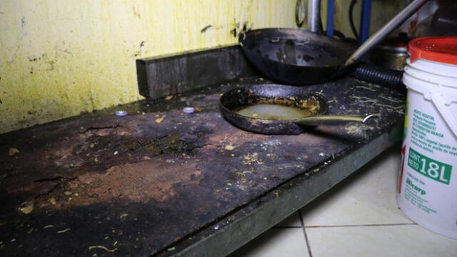Hallan cucarachas y alimentos en mal estado en concurridos chifas de SMP [FOTOS]