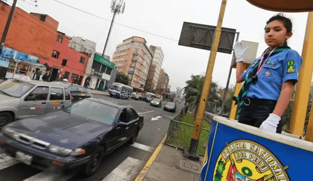 Scouts dirigirán tránsito en Lima y Callao por el Día de Santa Rosa