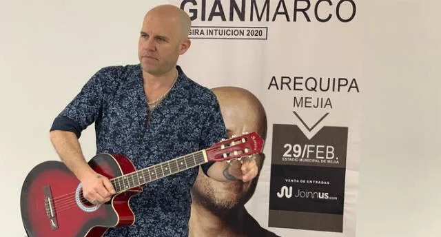 Gian Marco dará un concierto este sábado 29 de febrero en Mejía, Arequipa.