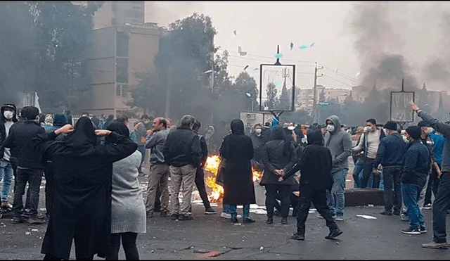En noviembre pasado las protestas antigubernamentales dejaron gran cantidad de muertos. Foto: difusión