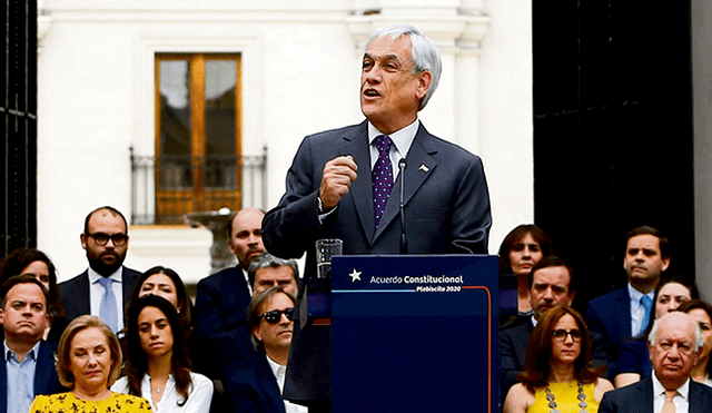 Optimista. Según Piñera, las cosas van a cambiar en Chile con la recuperación de la economía gracias al incremento del precio del cobre.