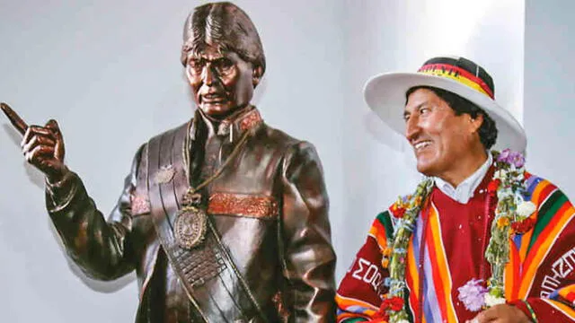 Evo Morales fomentó el ''culto a su personalidad'', según el Gobierno interino de Jeanine Añez. Foto: Difusión