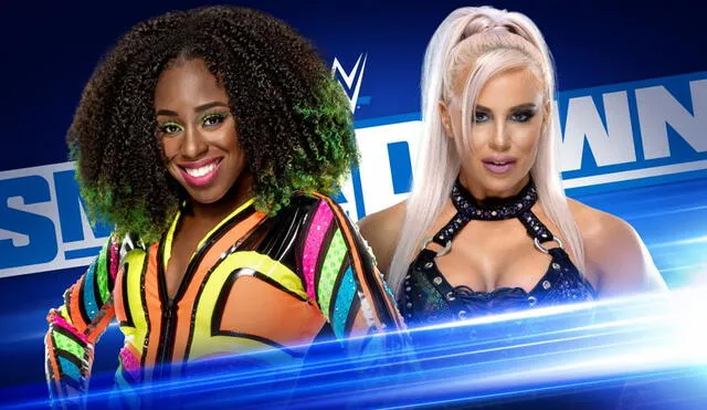 Naomi vs. Dana Brooke HOY en WWE SmackDown. Foto: WWE