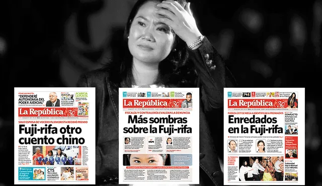 La República advirtió en el 2011 aportes fantasmas a la campaña de Keiko Fujimori 
