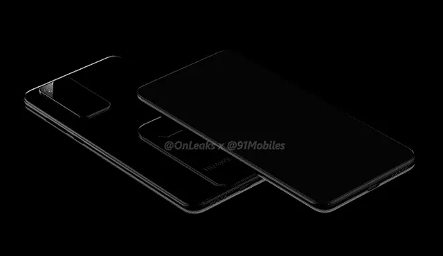 Se filtran nuevos renders del Huawei P40 y P40 Pro.