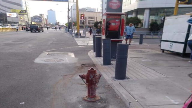 MML pidió a Sedapal que retire el hidrante de la avenida Javier Prado