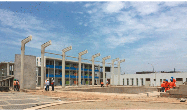 SMP: retoman construcción del colegio emblemático ‘José Granda’
