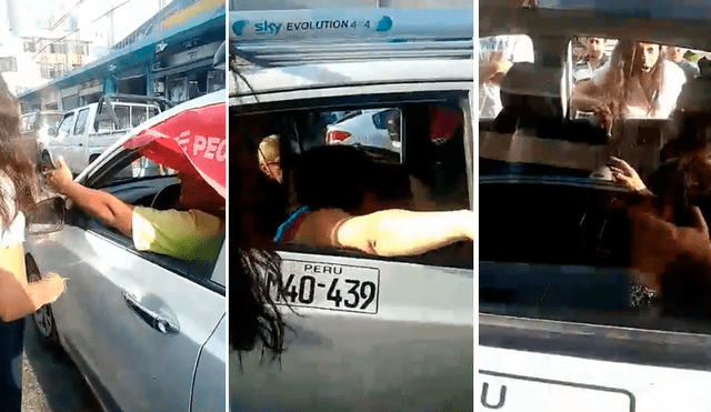  Chiclayo: captan a sujeto golpeando a su pareja, pero ella lo niega [VIDEO]