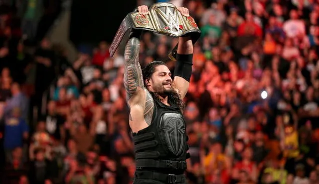 Roman Reigns ha sido campeón de los Pesos Pesados de WWE en tres ocasiones. Foto: WWE