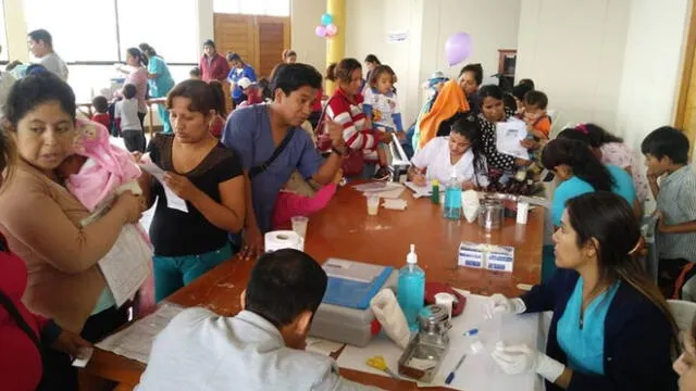 Sullana: 200 niños beneficiados en campaña contra la anemia