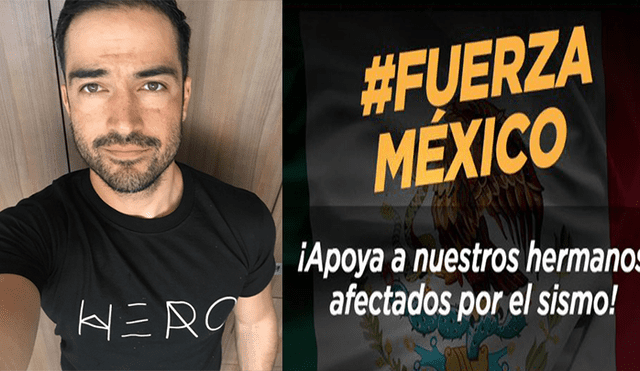 En Twitter, Alfonso Herrera es censurado por denunciar irregularidades con víctimas del terremoto