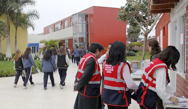 Sunafil: Más de 300 trabajadores de colegios particulares no contaban con derechos laborales en Lima sur