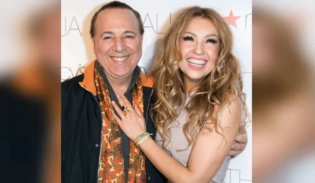 Thalía y Tommy Mottola acaban con los rumores de su separación con publicación