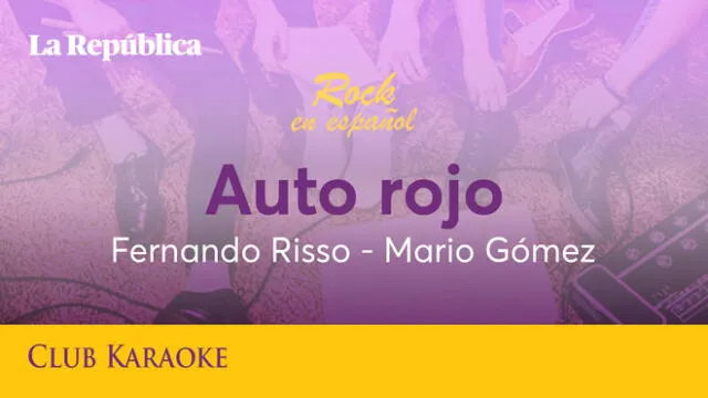 Auto Rojo, canción de Fernando Risso - Mario Gómez