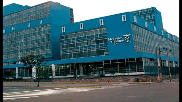 El hecho ocurrió en las primeras horas del domingo. Foto: Hospital Central FAP / Facebook.