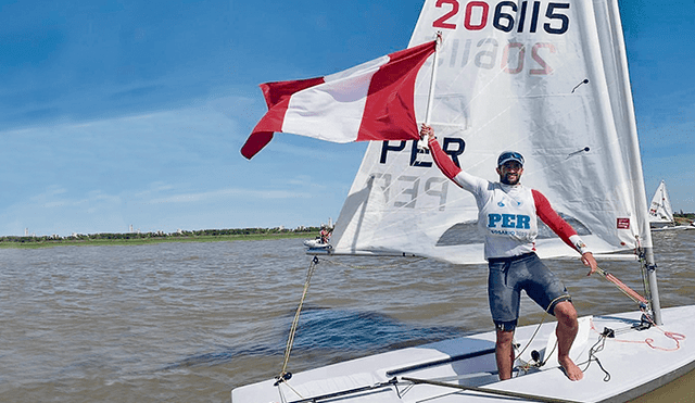 Honor. El velerista Stefano Peschiera fue elegido abanderado para la inauguración de Lima 2019 y llevará el estandarte nacional al frente de la delegación peruana.