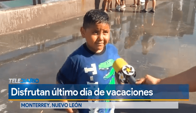 Facebook viral: niño sorprende con triste respuesta sobre sus vacaciones 