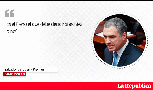 Salvador del Solar: las frases del premier antes y después de su participación en el hemiciclo [VIDEO]