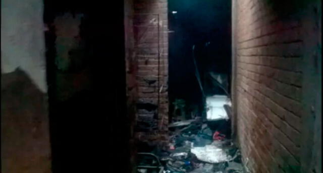 Cajamarca: joven muere en incendio de depósito de llantas 