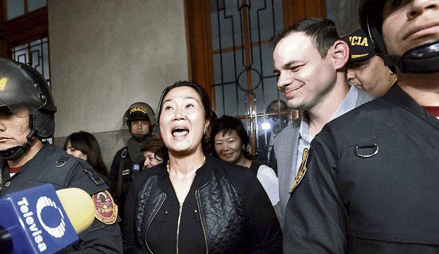 Keiko Fujimori recuperó la libertad: se anuló la detención 