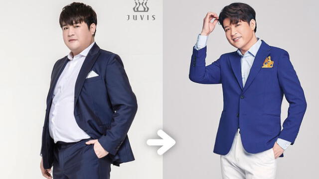 Super Junior: Shindong ha logrado bajar un total de 31 kilogramos.