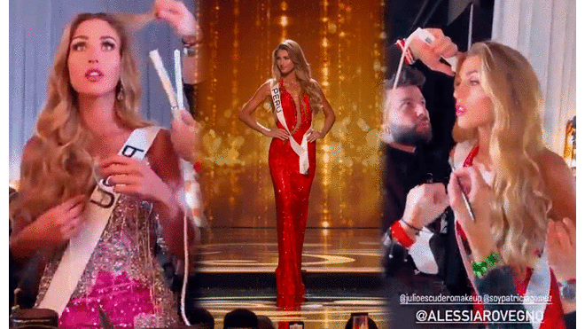 Alessia Rovegno sorprendió con sus tres desfiles en el Miss Universo 2022. Foto: composición LR/Luis Quintero/Instagram/Miss Universo