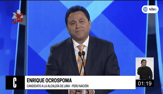 Debate Municipal: el criticado "Thalía Challenge" de Enrique Ocrospoma [VIDEO]