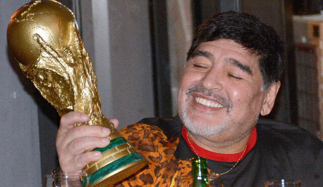 Maradona tatuó su nombre en la historia de Argentina. Foto: EFE