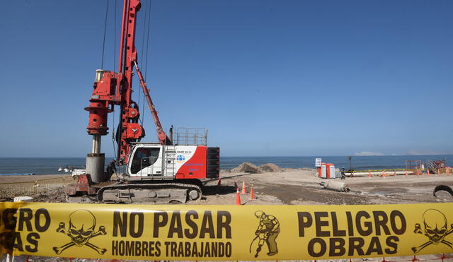 Alcalde de Lima, Jorge Muñoz, inspecciona obra de Costa Verde tramo San Miguel [FOTOS]