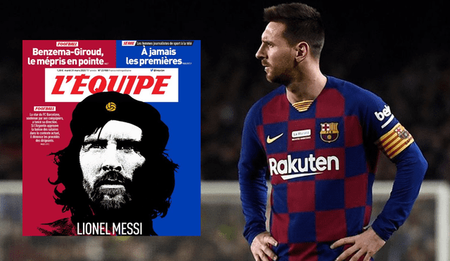 Lionel Messi protagoniza hilarante portada de medio francés.