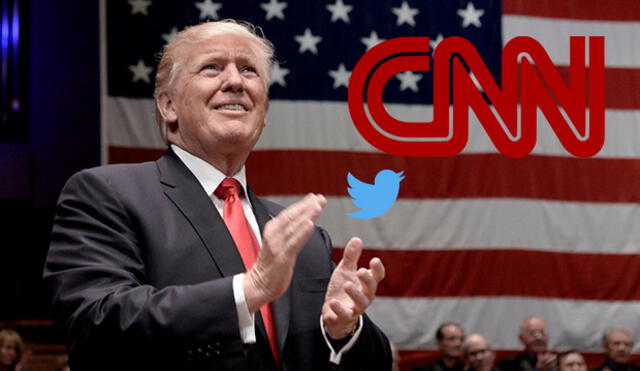 CNN responde a Donald Trump por meme: “Es infantil, ridículo, estúpido”