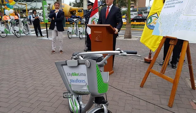 Bicicletas públicas se convertirán en el mejor aliado de la Ley Pro Bici [FOTOS]
