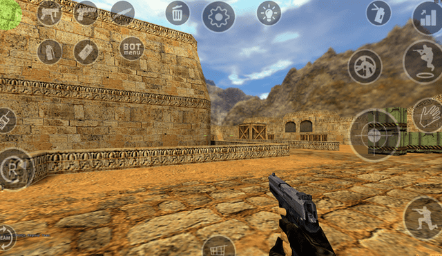 Para jugar Counter-Strike 1.6 en tu smartphone Android es neceario tener el videojuego en tu biblioteca de Steam. Foto: Gadgedmatch