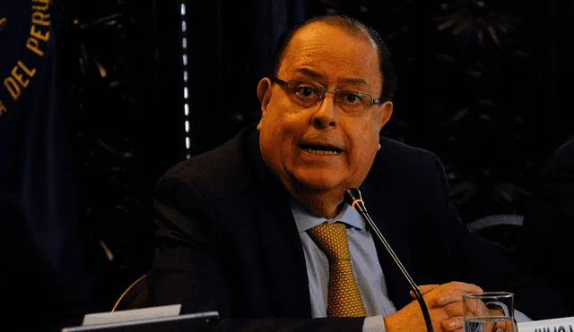 Julio Velarde, presidente del Banco Central de Reserva del Perú. Foto: Virgilio Grajeda.