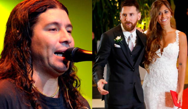 El cantante de Damas Gratis le envía un mensaje a Lionel Messi por no invitarle a su boda 
