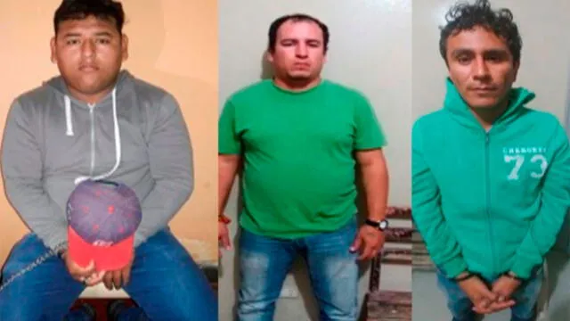 Captura a cuatro presuntos extorsionadores que operaban en Huamachuco y Pacasmayo